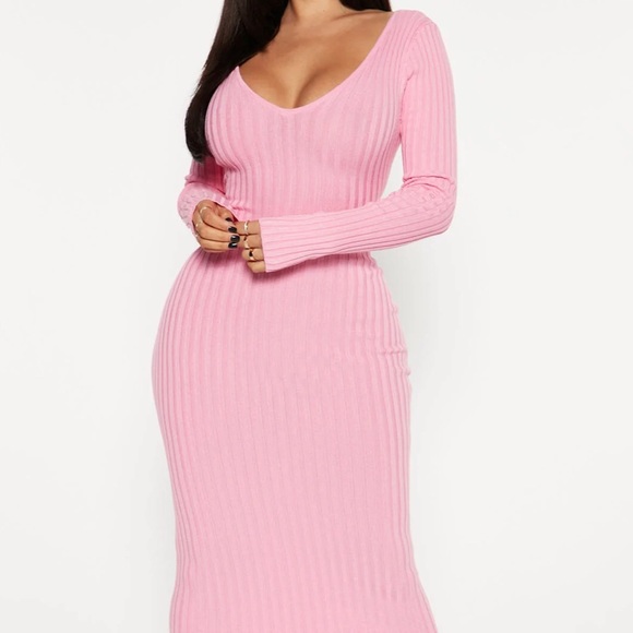 🔥🔥HOST PIC🔥🔥Fashion Nova Kaplan Knit Dress - Picture 2 of 9